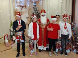 Wizyta Św. Mikołaja w Ośrodku - 2023